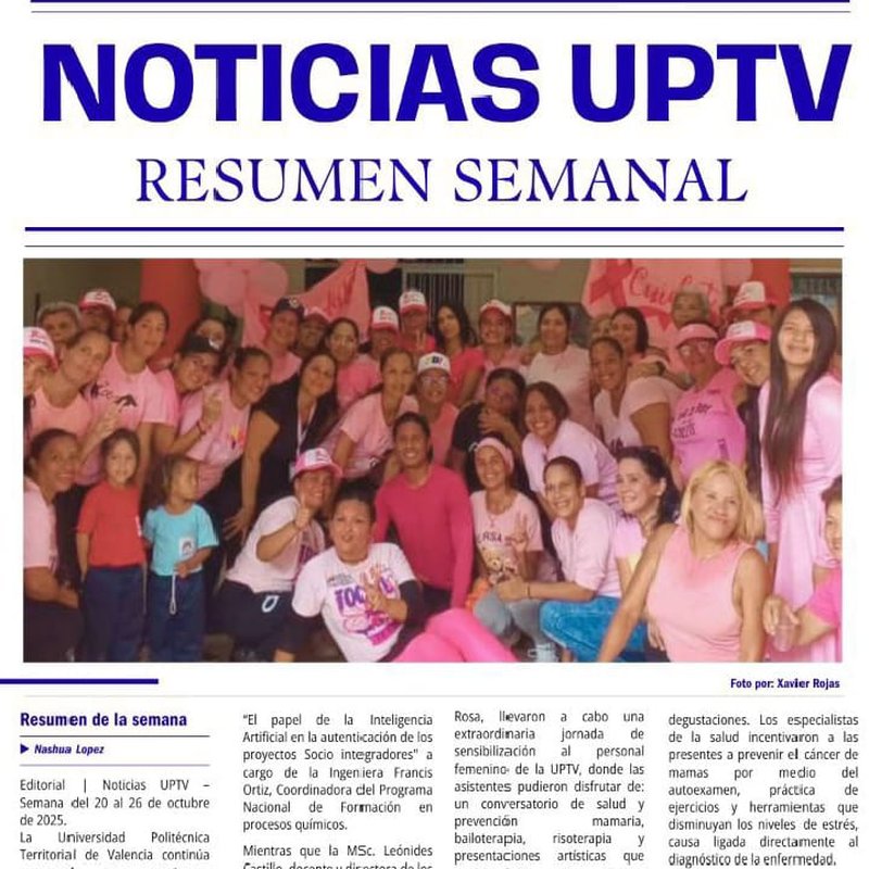 Noticias 27 de octubre de 2025